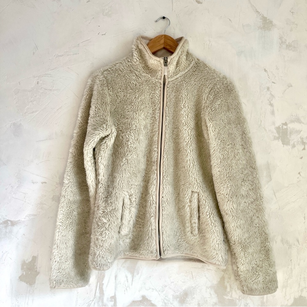 Elegant Cream Teddy Jacket